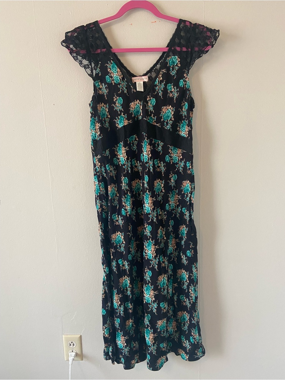As seen on tv dress band of Gypsies large lace cap sleep dress Whimsigoth